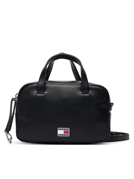 Geantă Tommy Jeans Tjw City Trunk Crossover negru