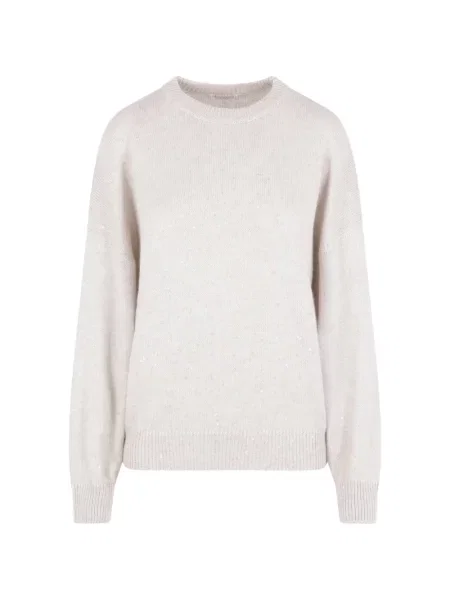 Pulover Brunello Cucinelli cu paiete