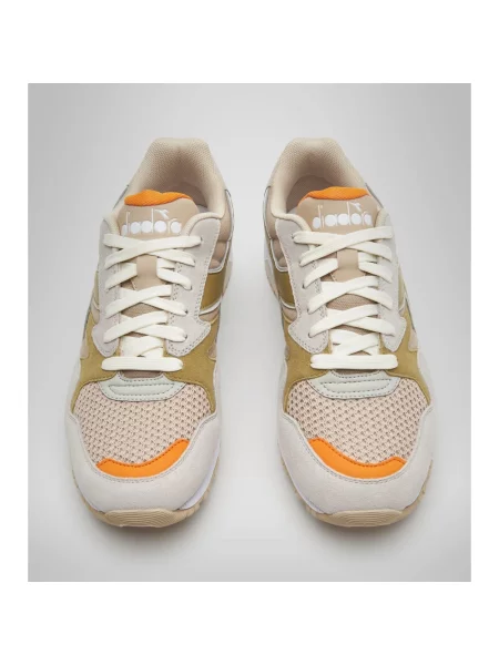 Sneakersy Diadora skórzane beżowe