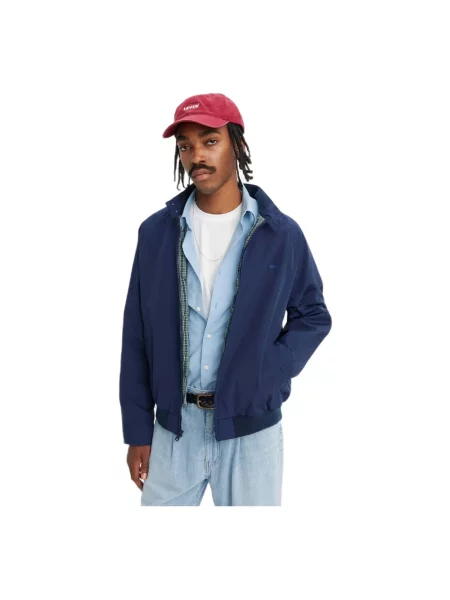 Levi's kurtka granatowy przejściowa oversize niebieska