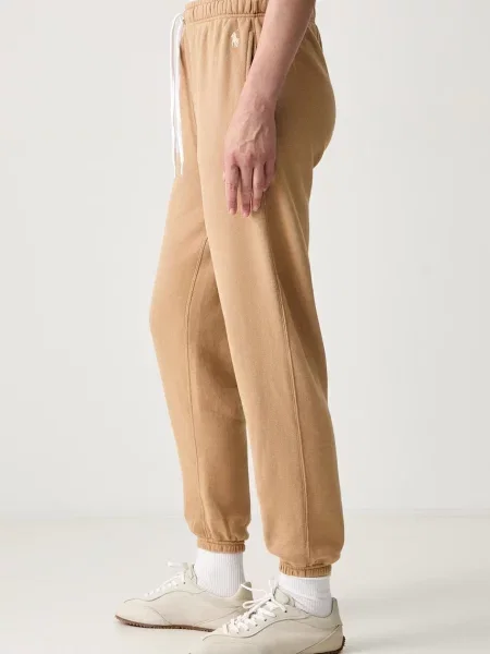 Polo Ralph Lauren Παντελόνι επίσημο γυναικείο με καφέ