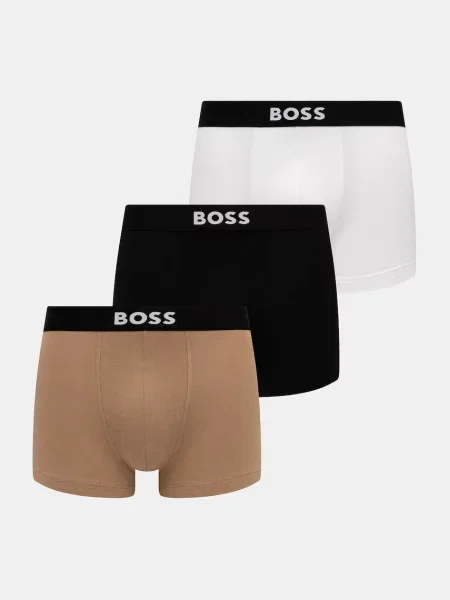 BOSS boxerky s Trunk 3P ONE černé