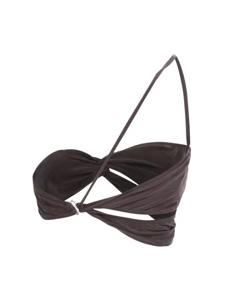 Top Jacquemus brązowy