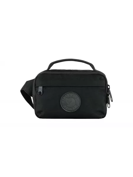 Saszetka nerka Fjällräven Kånken No. 2 Black Hip Pack black czarna