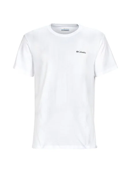 Columbia Tričko Basic Logo biela