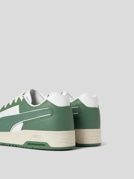 Sneakersy z detalem z logo Puma zielone