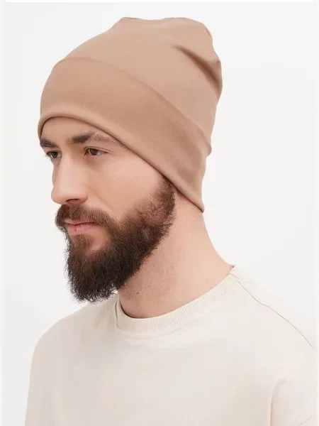 HiBrand Шапка бежевий