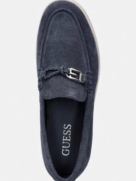 Замшевые мокасины Guess