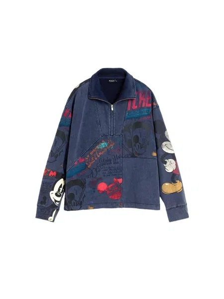 Palton Desigual albastru