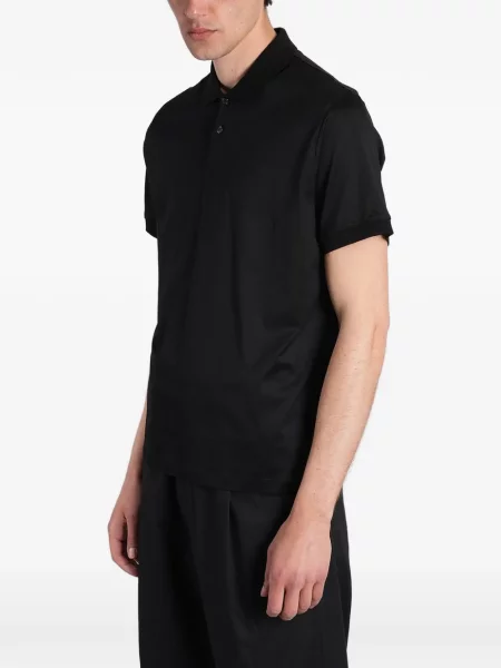 Scurt tricou polo Tokyo negru