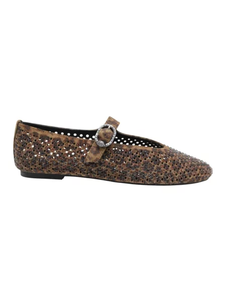 Balerinki Kurt Geiger brązowe