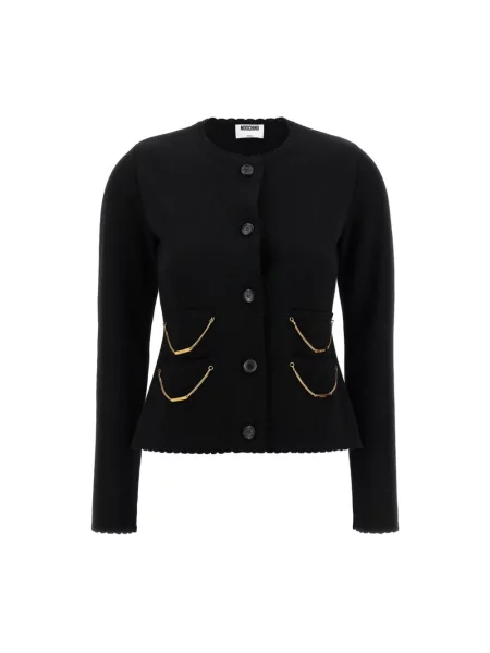 Sweter Moschino czarny