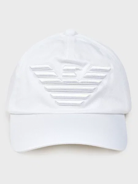 Кепка Emporio Armani біла