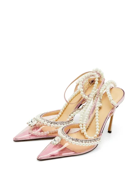 Pantofi cu toc Mach & Mach roz