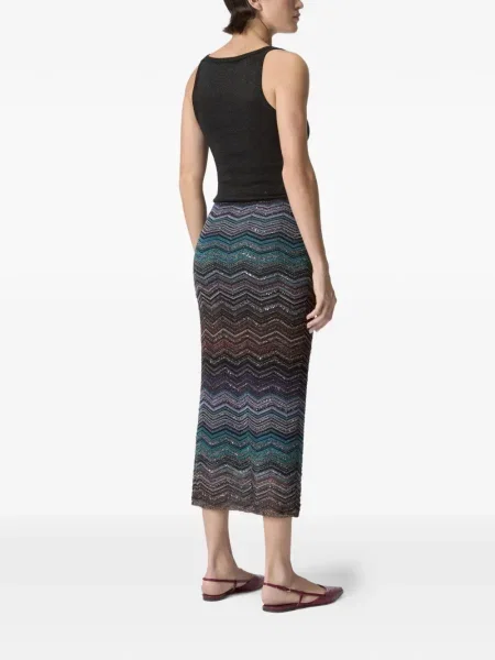 Fusta maxi Missoni maro