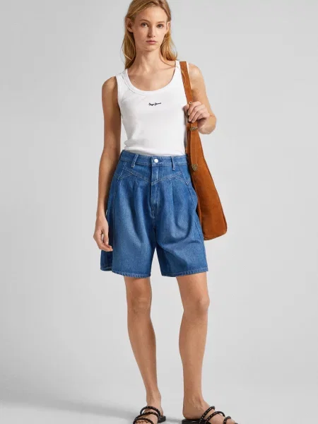 Джинсові шорти Pepe Jeans сині