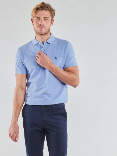 Polotričko Polo Ralph Lauren s výšivkou modré