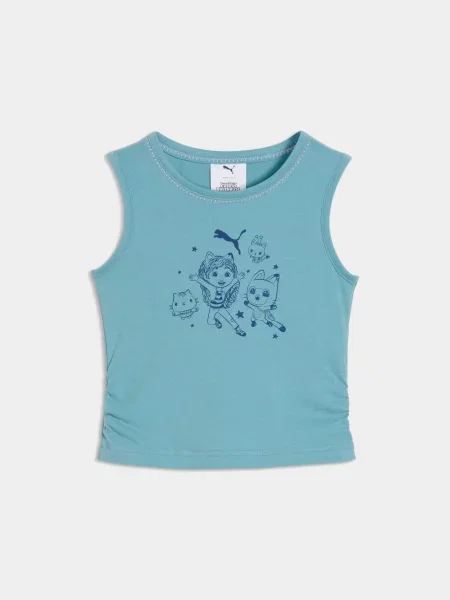 Дитяча Спортивна майка PUMA x Gdh Tank Top комбінований верх синій