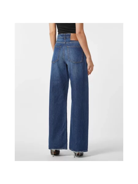 Jeansy Philipp Plein niebieskie