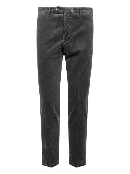 Pantaloni Michael Coal de catifea cord gri