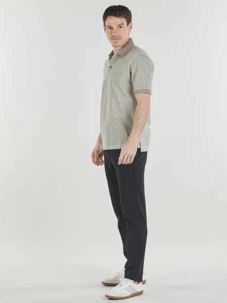 Tenisz pólóing Armani Exchange bézs
