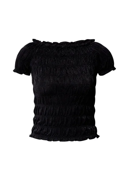 PIECES Bluză Djane' negru