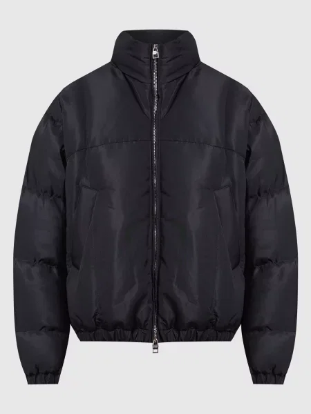 Куртка з вишивкою Seal Alexander Mcqueen чорна