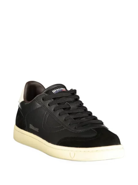 Sneakerși Blauer cu imagine negru