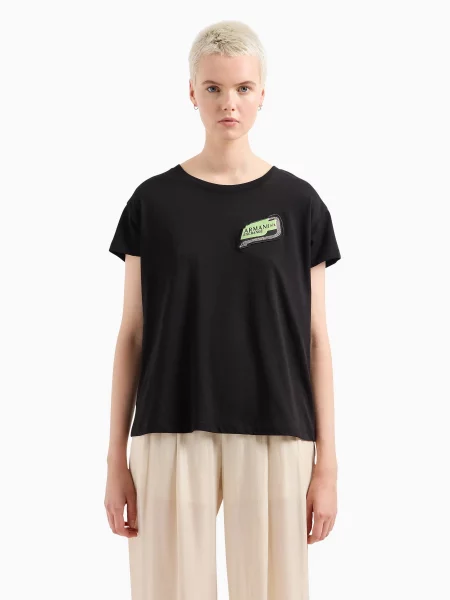 Armani Exchange Футболка чорний