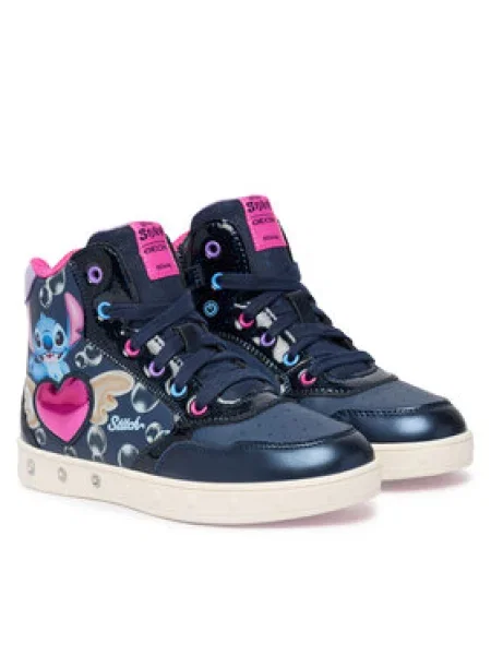 Geox Tenisice J Skylin Girl D Tamnoplava