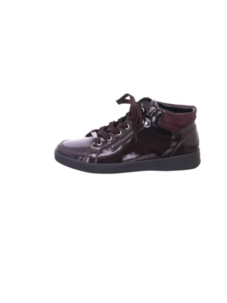 Sneakersy Ara skórzane czerwone