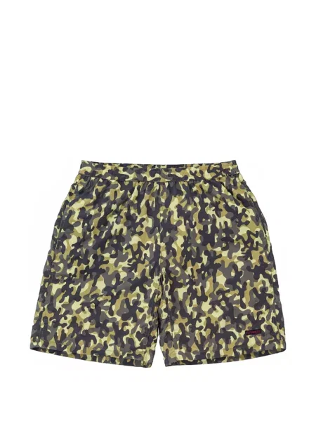 Pantaloni scurți Gramicci cu imagine cu model camuflaj verde