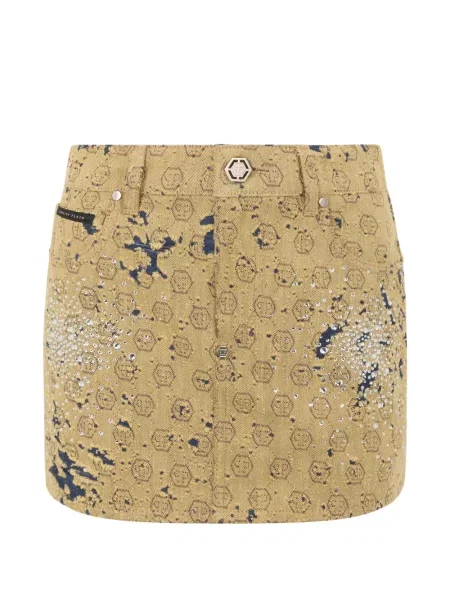 Spódnica mini Philipp Plein żakardowa
