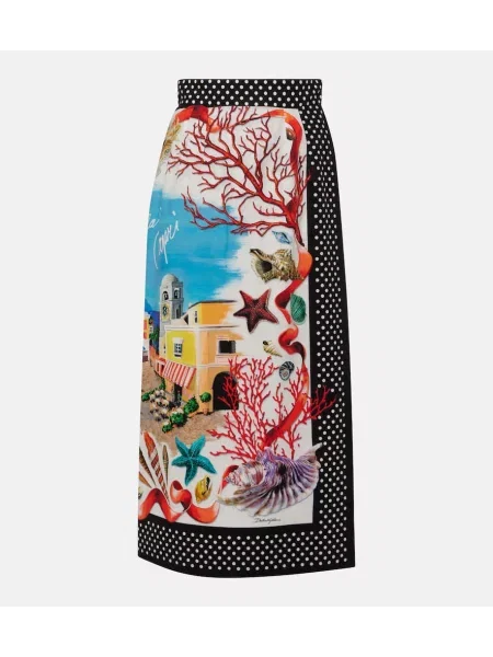 Fusta maxi Dolce&gabbana cu imagine