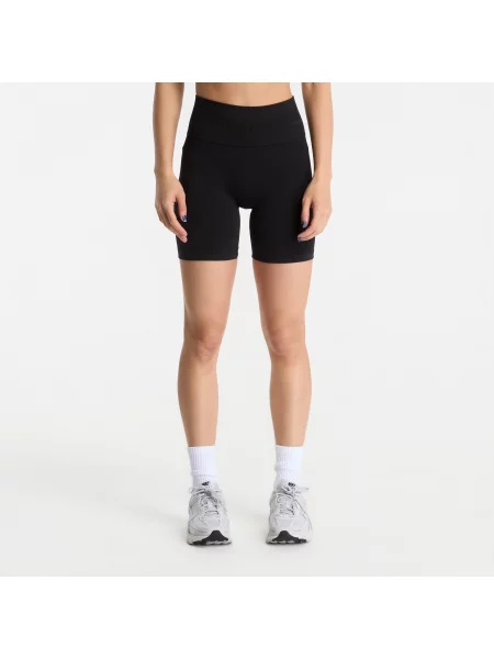 Pantaloni scurți Nike Pro Seamless Dri-FIT High-Waisted 5 Biker Shorts Black M negru