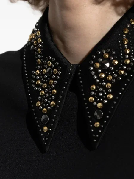 Bluză Versace scurtă negru