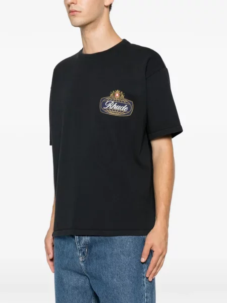 Scurt tricou Rhude negru