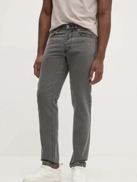 Kavbojke United Colors of Benetton siva