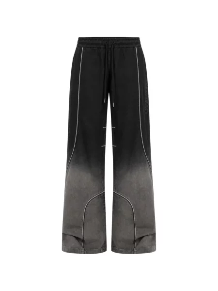 Pantaloni Off-white cu gradient alb