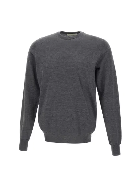 Sweter Filippo De Laurentiis wełniany szary
