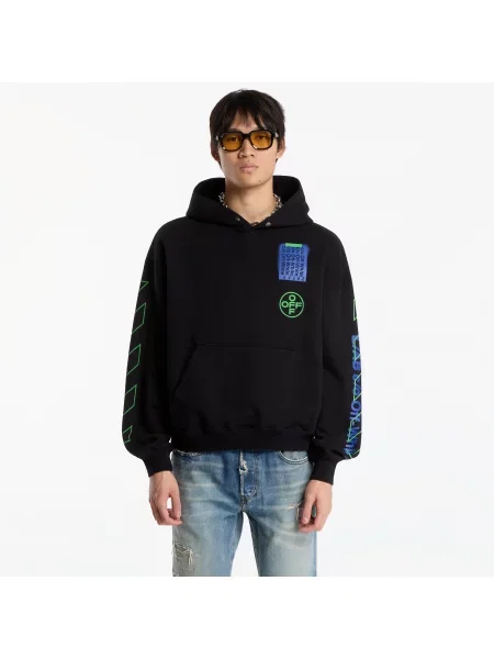 Hanorac cu glugă L/ab C/o Off-white™ alb