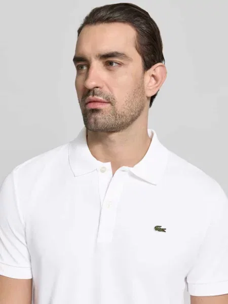 Lacoste Polo biały