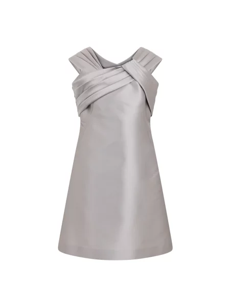 Sukienka Alberta Ferretti szara