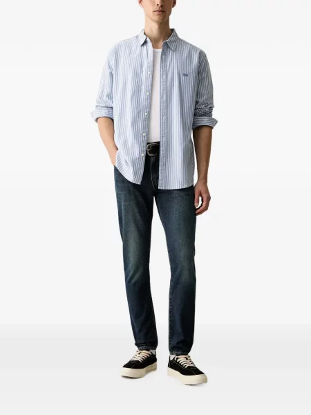 Decupat pantaloni Levi's® cu autograf cu talie înaltă alb