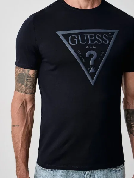 Guess T-shirt granatowa
