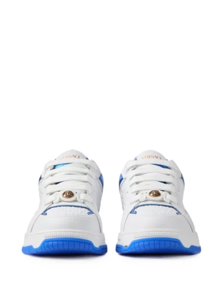 Sneakerși Versace din piele alb