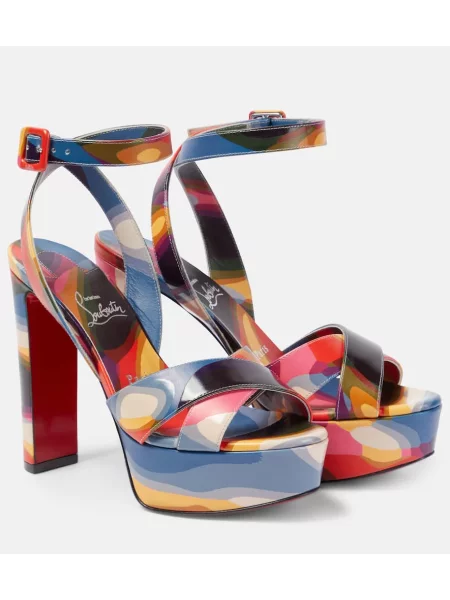 Sandale Christian Louboutin din piele