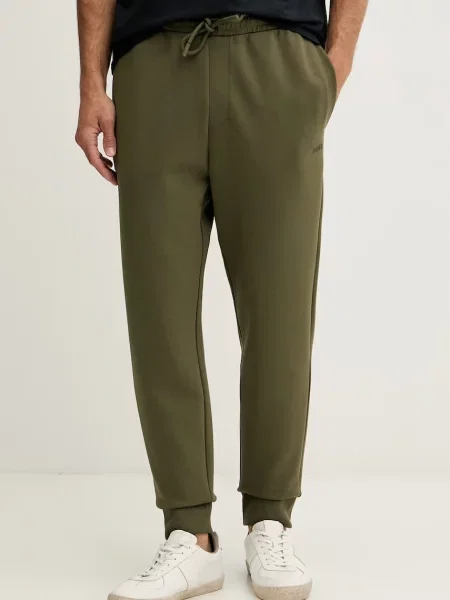 BOSS Green pantaloni de trening pentru bărbați din cu Hadiko verde