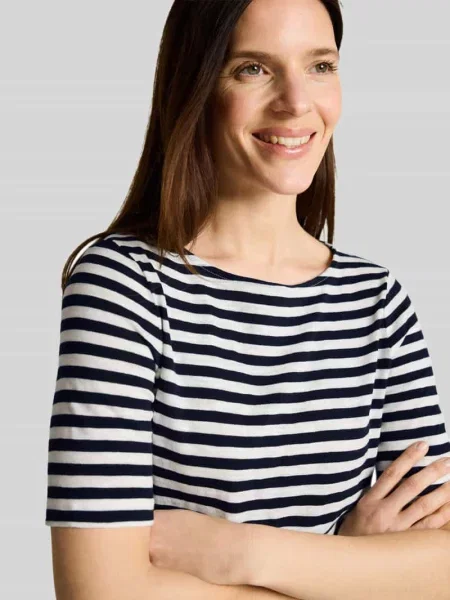 Męski t-shirt o kroju regular fit z czystej bawełny Tom Tailor