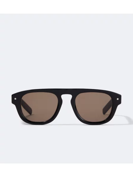 Ochelari de soare Dior Eyewear fără toc negru
